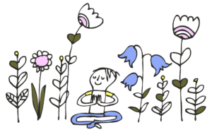 (c) homeworktime illustratie 'Zen'