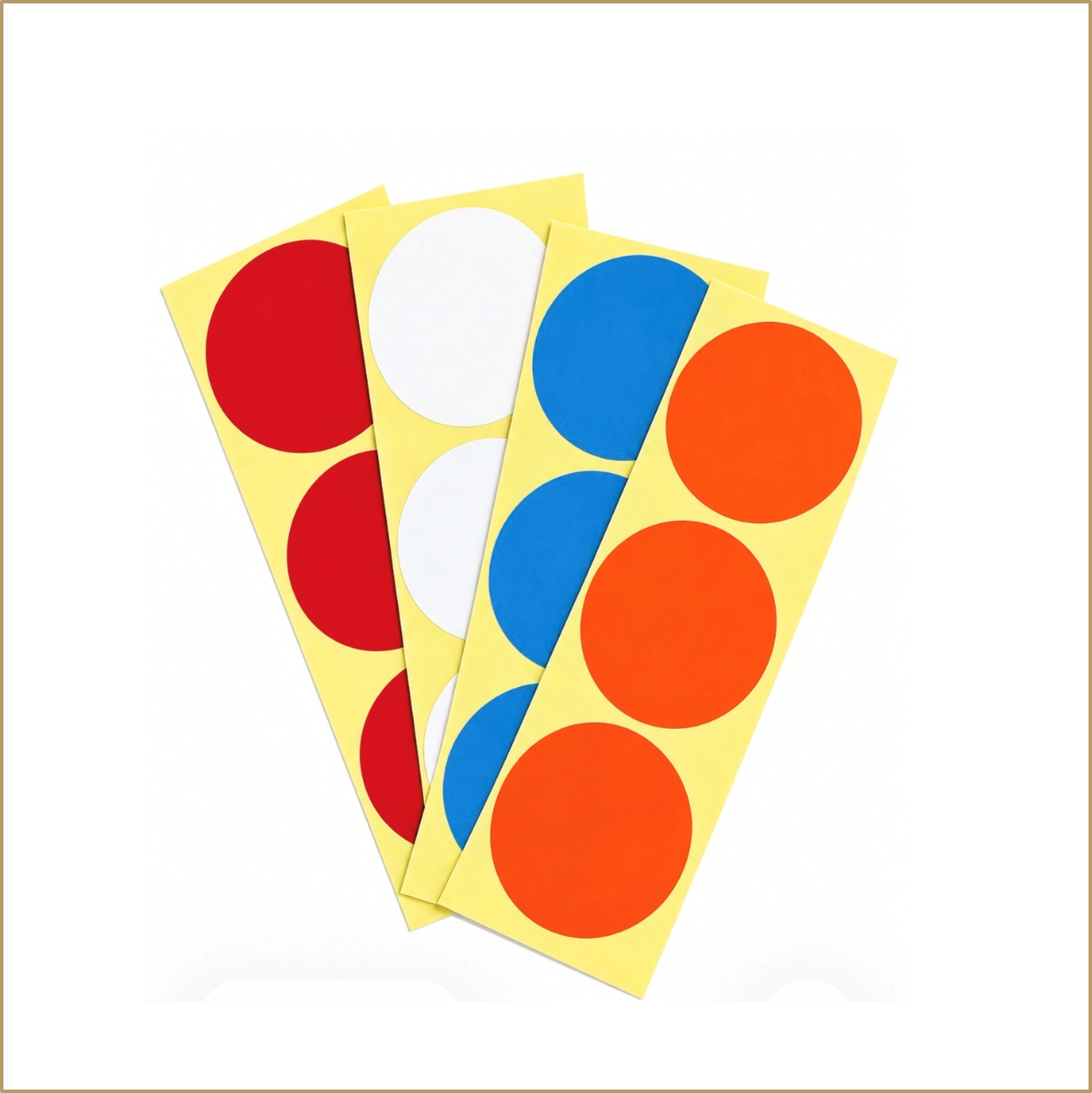 verwijderbare markeerstickers hollands glorie | 120 stuks